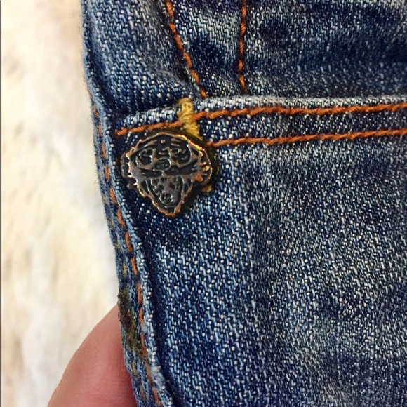 Unisex size 7 Ed Hardy Kids jeans 👖! EUC - Picture 5 of 8